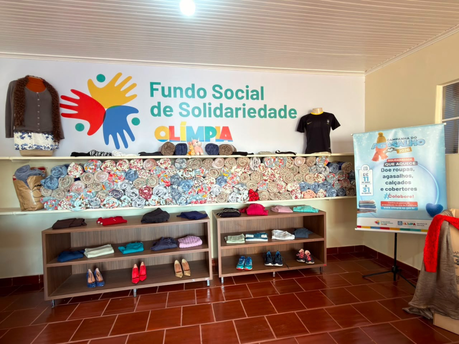 Campanha do Agasalho recebe doações até segunda em Olímpia
