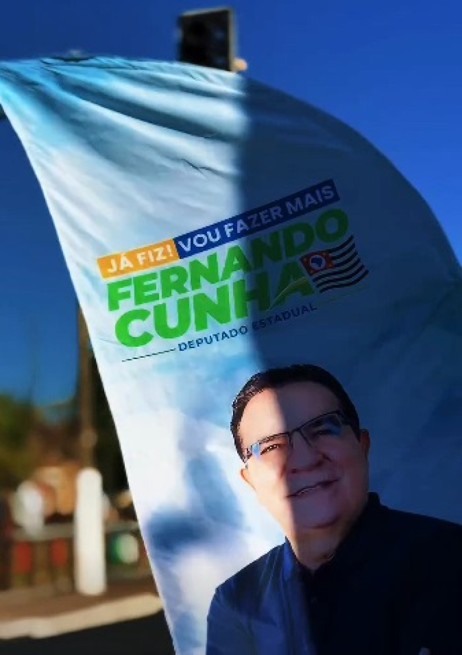 Cunha faz campanha sem Tarcísio e Caiado
