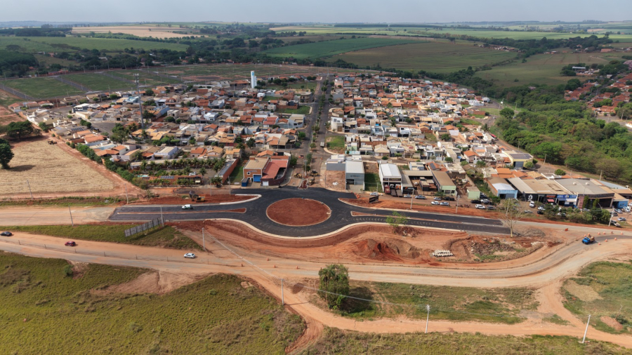 Rotatória do Quinta das Aroeiras será entregue sexta (02)