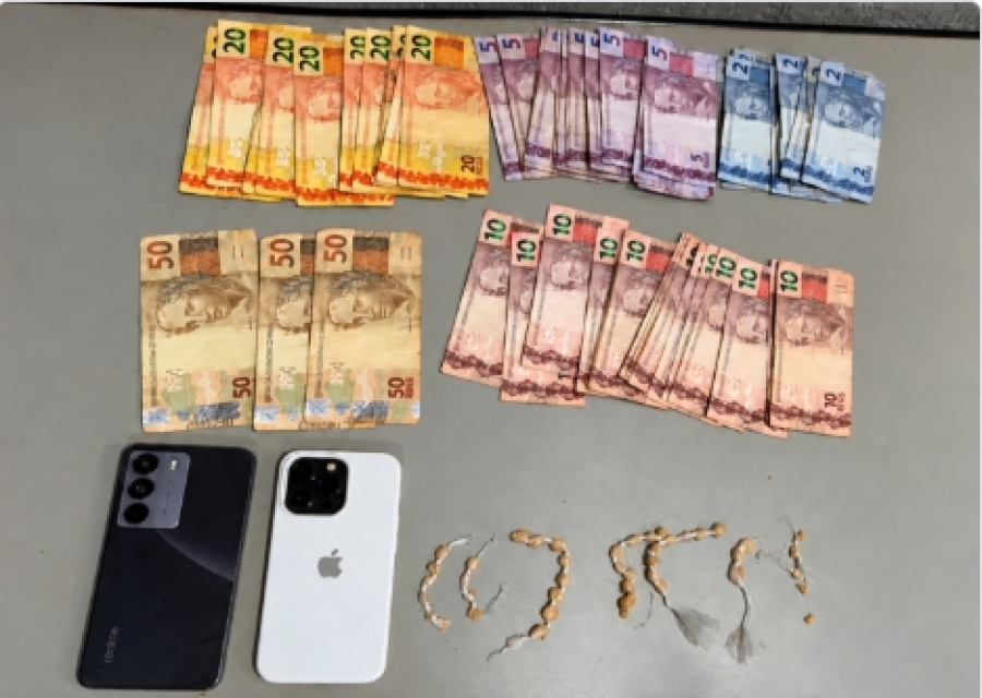 GCM prende dois por tráfico perto do CRAS em Olímpia