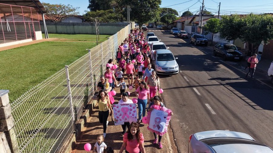 Escolas de Olímpia se mobilizam pelo Outubro Rosa